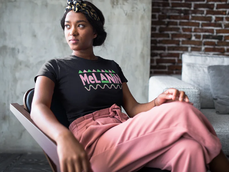Melanin Retro Shirt Satin Blend Silk Blend Wool Blend