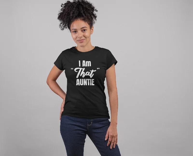 I’m That Auntie T-Shirt Faux Fur Fabric Real Fur Fabric Shearling Fabric