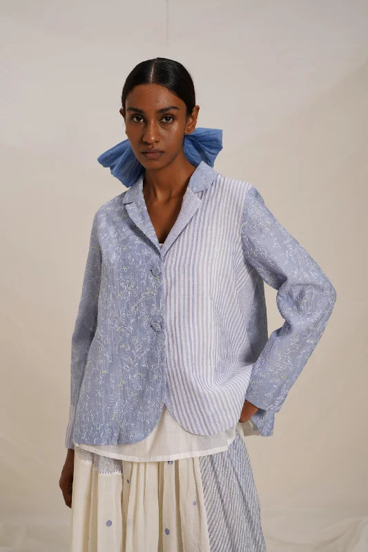 HARPER JACKET Rayon Fabric Velvet Fabric Corduroy Fabric