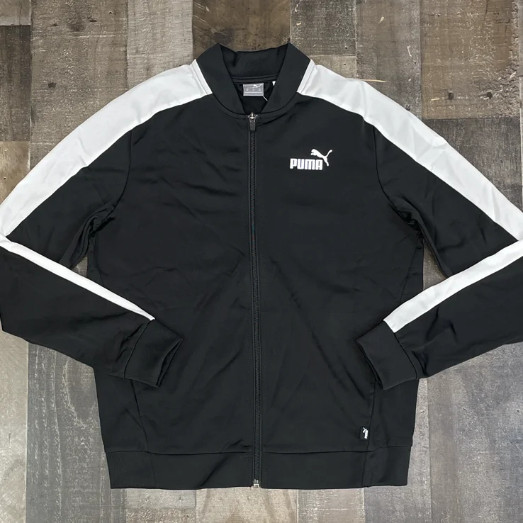 Puma- baseball tri jacket (women) Print Jacket Jacquard Jacket Embroidered Jacket