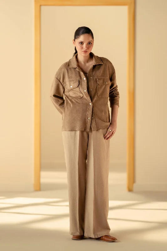 JACKET (E2114/108/804) Snapped Jacket Toggled Jacket Drawstring Jacket