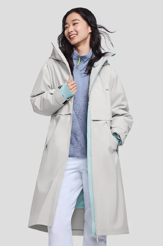 ArcticShield - Women's Long Extreme Warmth Insulated Jacket Mesh Jacket Canvas Jacket Denim Jacket