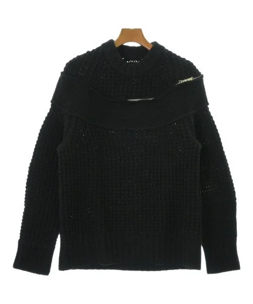 sacai Sweaters Rayon Fabric Velvet Fabric Corduroy Fabric