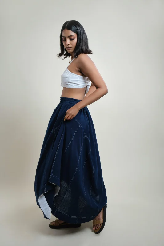 Manzil Skirt silk skirt sleek