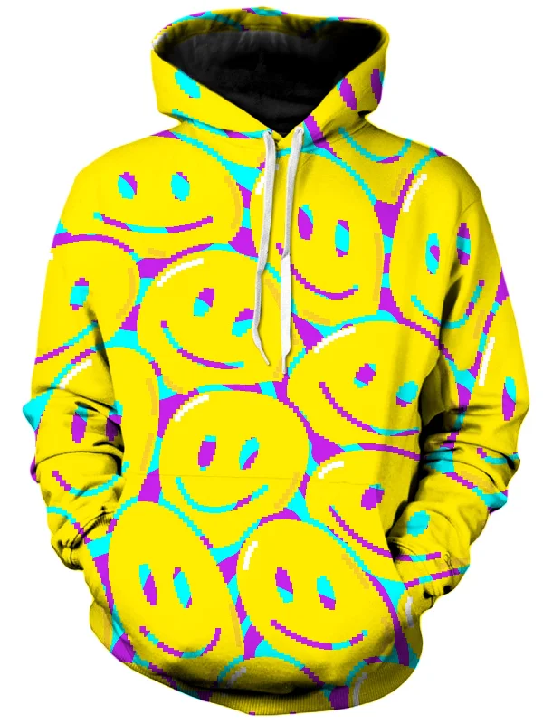 Happy Tabs Unisex Hoodie Hoodie with Fur Luxurious Winter