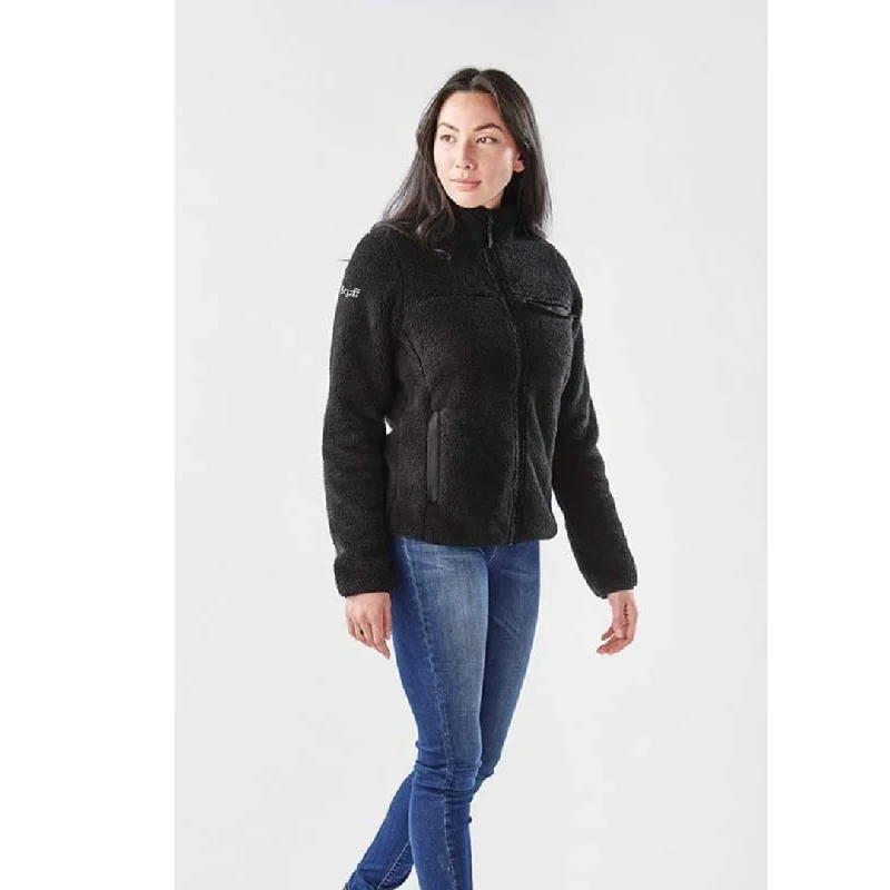 Women's Bergen Sherpa Fleece Jacket Insulated Jacket Fitted Jacket Loose Jacket
