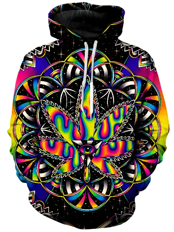 Kronic Haze Unisex Hoodie Hoodie with Rhinestones Sparkly Elegant