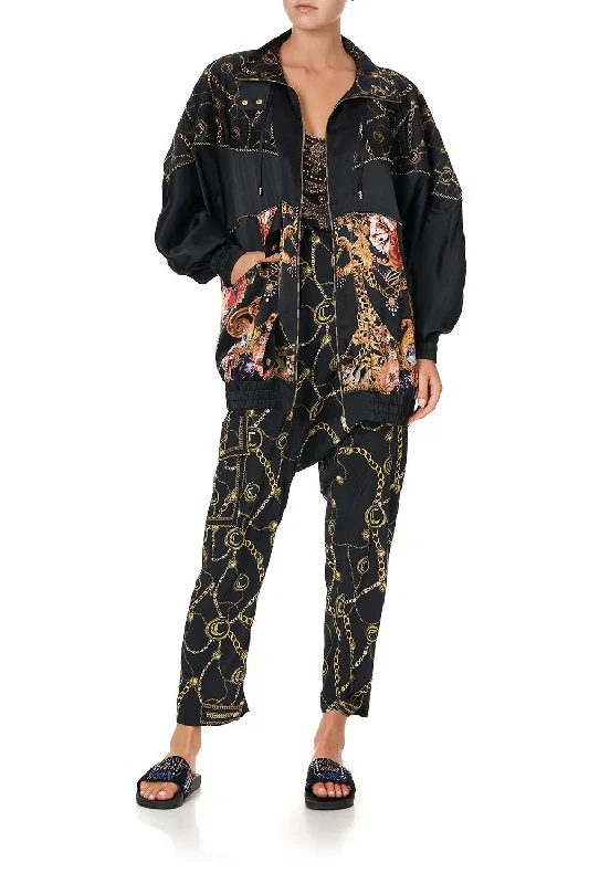 JACKET WITH QUILTED YOKE A NIGHT IN THE 90S Mesh Jacket Canvas Jacket Denim Jacket