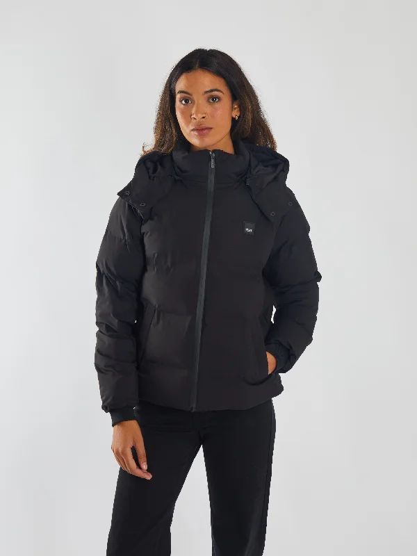 Aline Jacket Jet Black Cotton Jacket Linen Jacket Terry Jacket