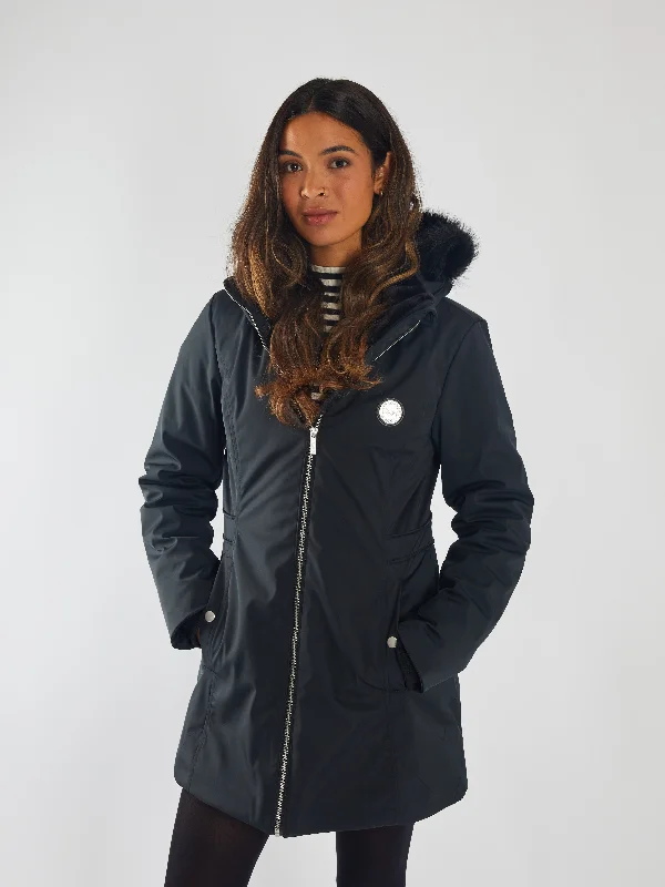 Oona Jacket Jet Black Striped Jacket Polka Dot Jacket Floral Jacket