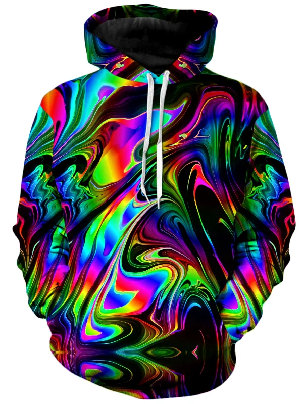 That Glow Flow Unisex Hoodie Hoodie with Half-Zip Sporty Casual