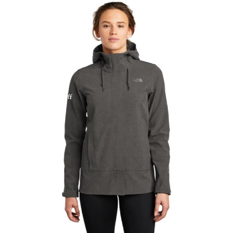 The North Face ® Ladies Apex DryVent ™ Jacket A-Line Jacket Boat Neck Shawl Collar