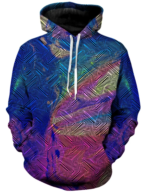Trifecta Unisex Hoodie Hoodie with Hem Patch Decorative Personalized