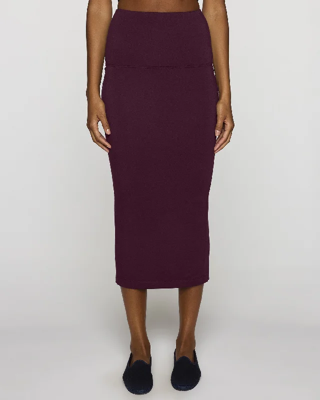 The Tube Skirt cashmere skirt fine