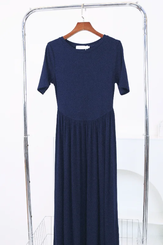Edith Midaxi Dress Navy