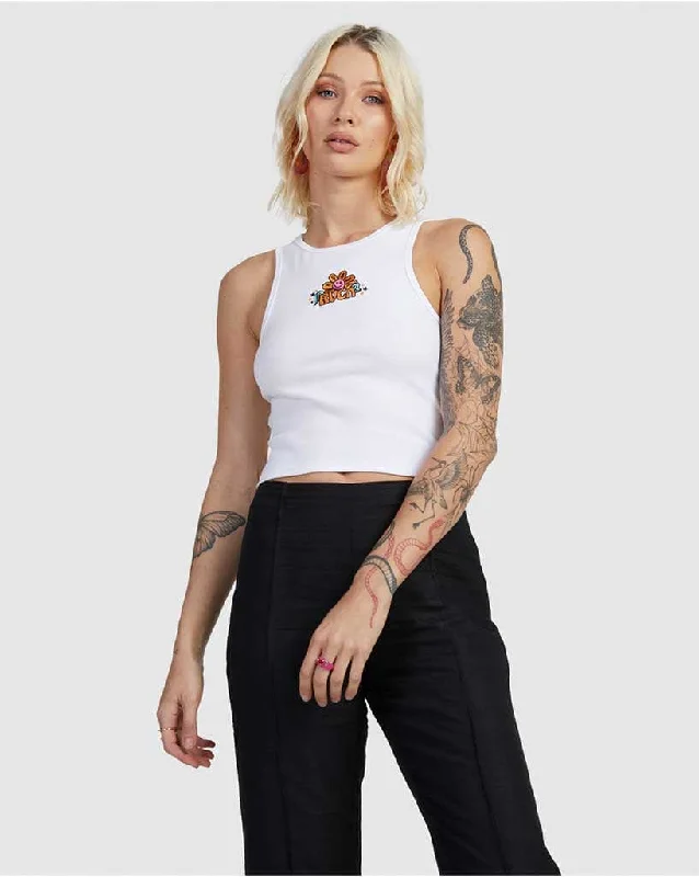 United Pops Staple Tank floral tank top