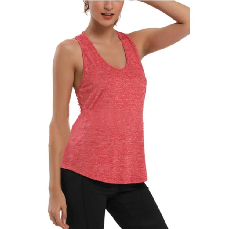 Quick Drying Racer Back Tank Top long tank top
