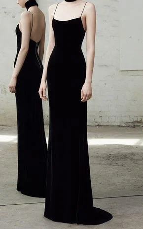 2019 Long Prom Dresses ,black sexy prom gown cg3247