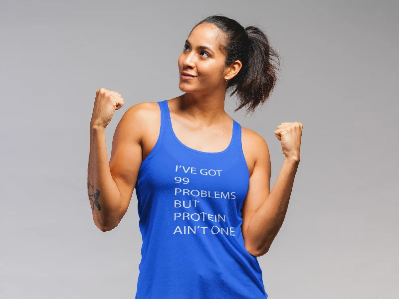 99 Problems Womens Tri-Blend Racerback Tank - New cute tank top
