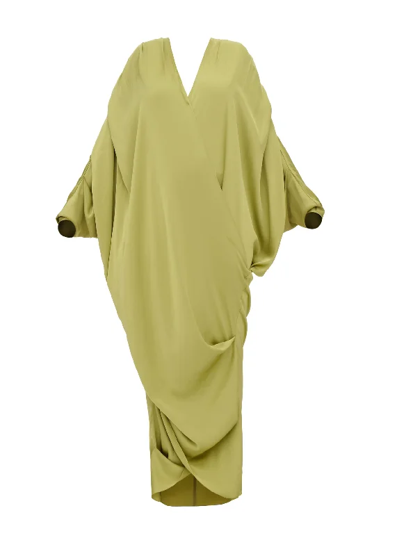 TIBARA KAFTAN DRESS - LIME