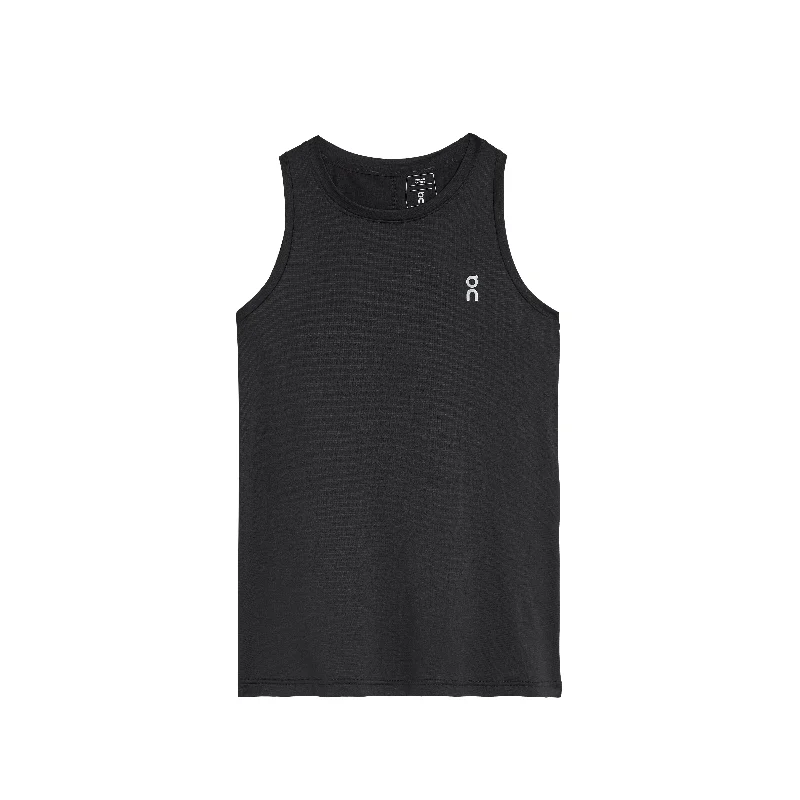 On Women's Core Tank in Black layering tank top
