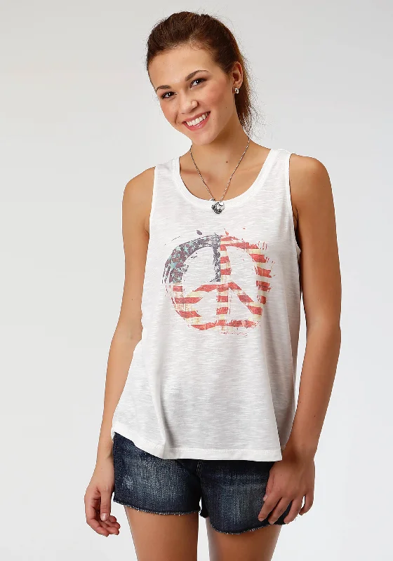 ROPER AMERICANA TANK print tank top