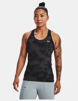 Women's HeatGear® Armour Racer Print Tank athletic tank top