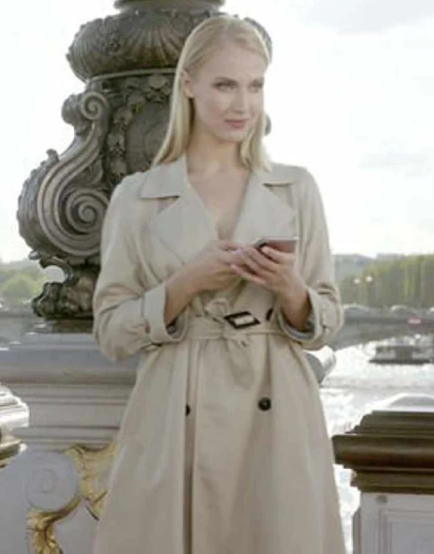 Emily in Paris Camille Razat Trench Coat