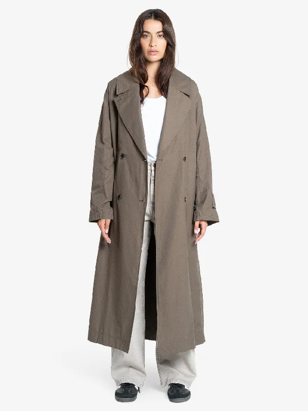 Layne Trench Coat - Canteen