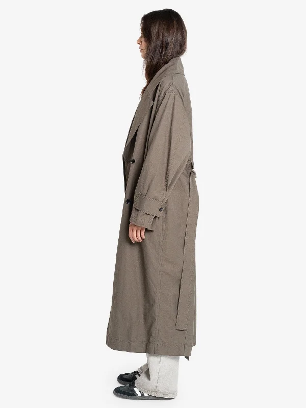 Layne Trench Coat - Canteen