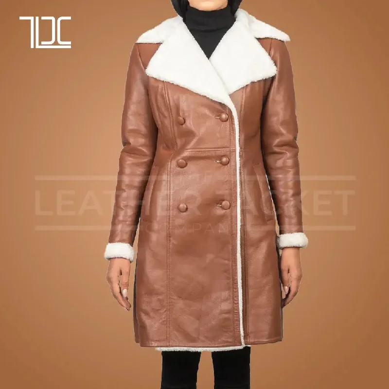 Metropolitan Trench leather Coats