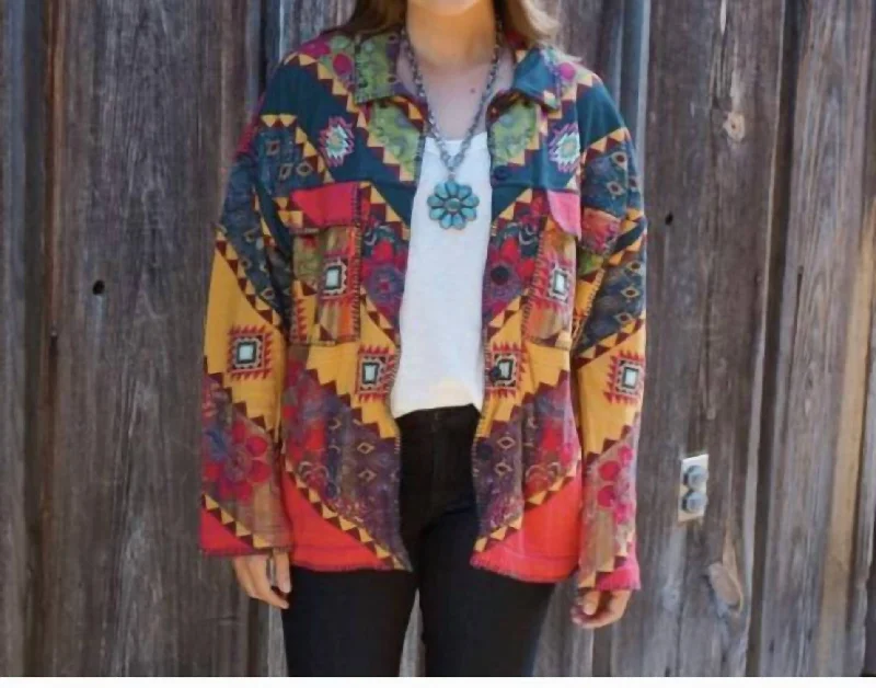 Santa Fe Jacket In Multi