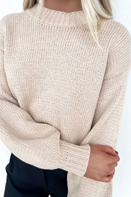 William Knit Beige