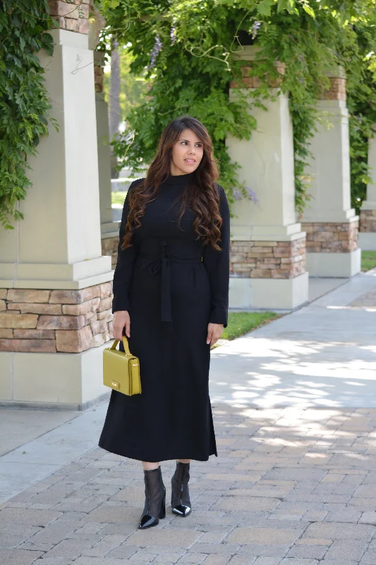 Eloisa Black Maxi Dress