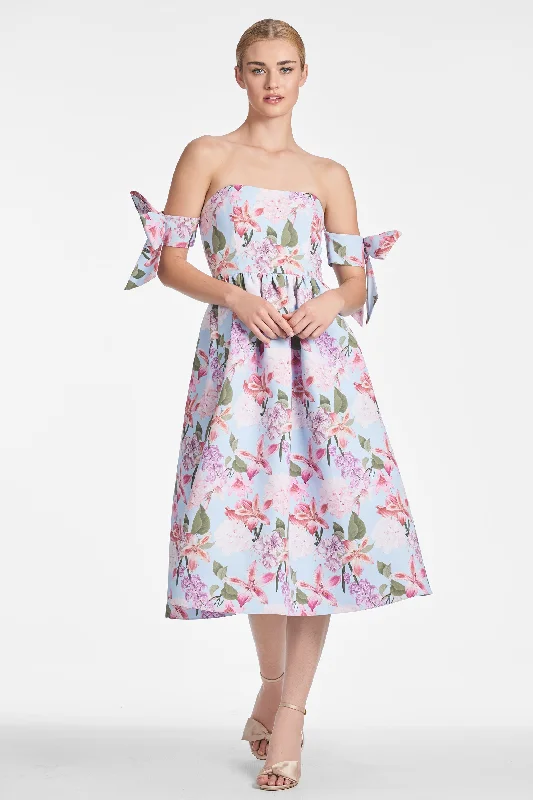 Evelyn Dress - Pastel Garden