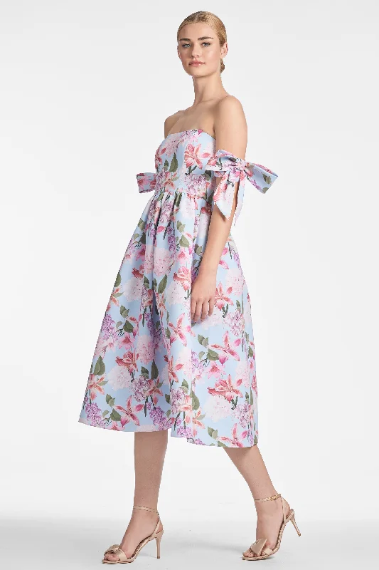 Evelyn Dress - Pastel Garden