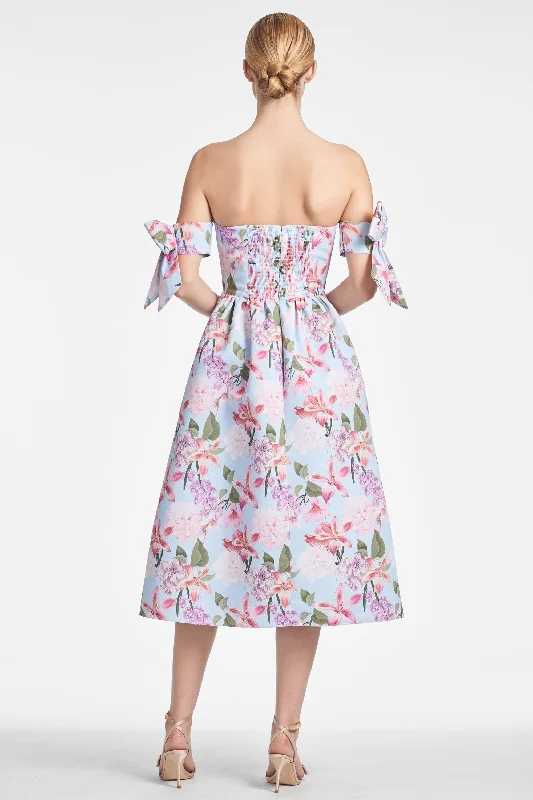 Evelyn Dress - Pastel Garden