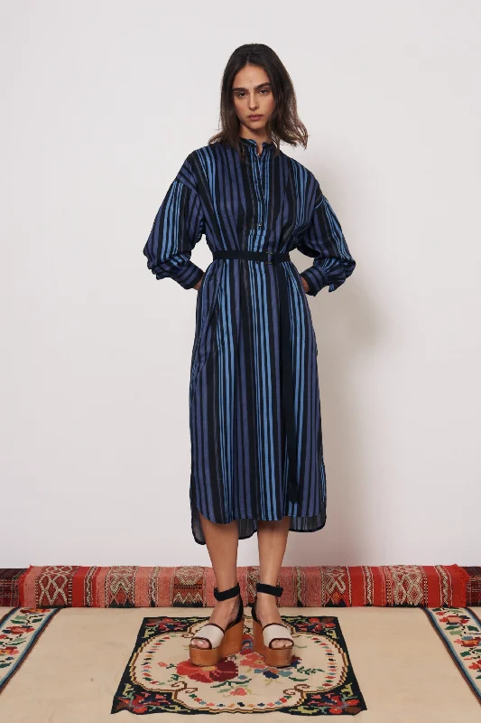 Sueded Tencel Sea Dinka Midi Dress