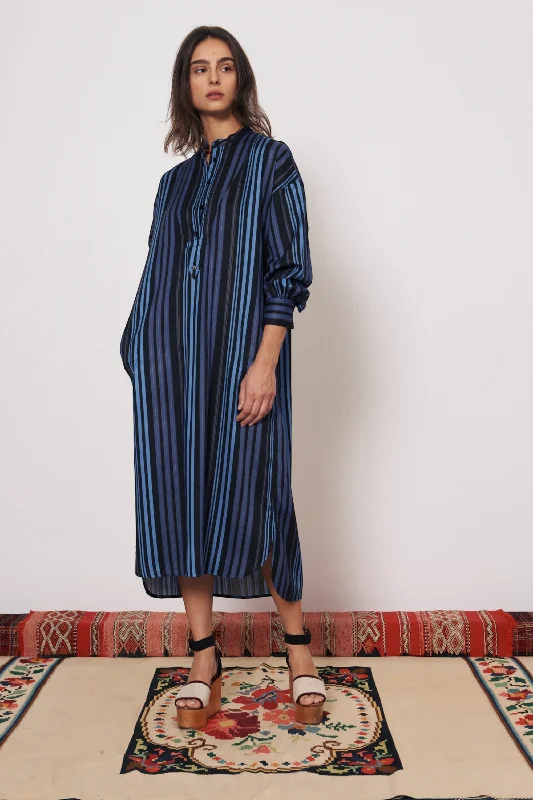 Sueded Tencel Sea Dinka Midi Dress