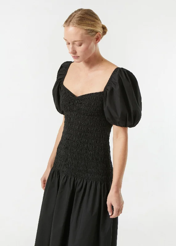 Viviana Dress | Black Eyelet