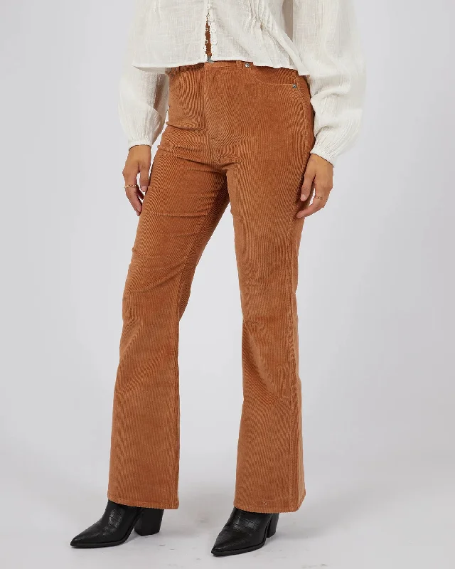 All About Eve Huntley Cord Flare Pant - Tan