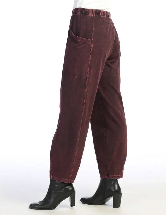 Jess & Jane M100 Wine Pant