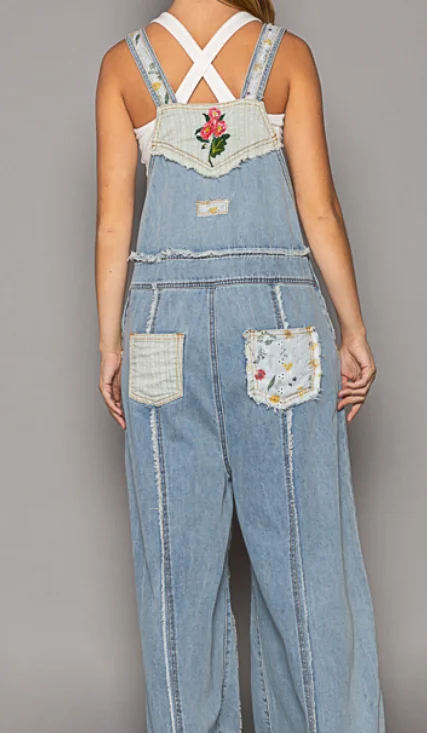 Overalls Denim Patchwork  GWP15