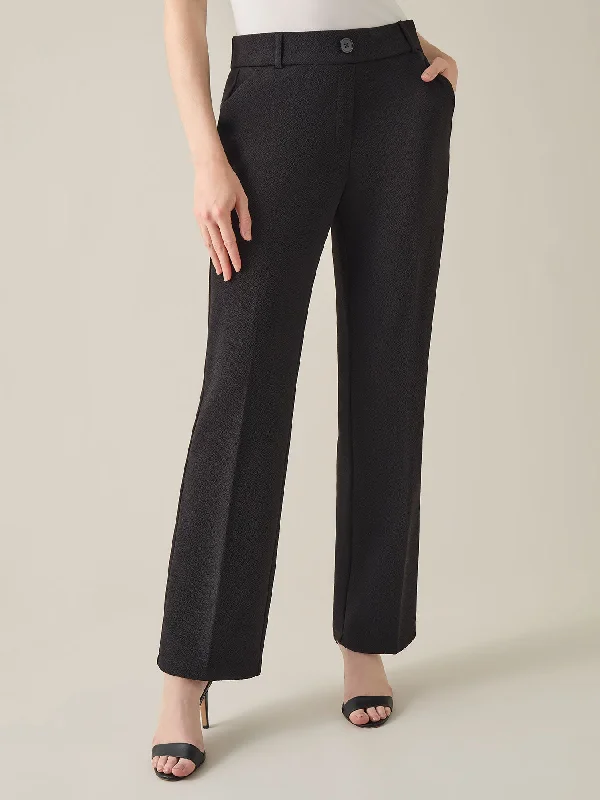 Pull-On Trouser, Stretch Crosshatch