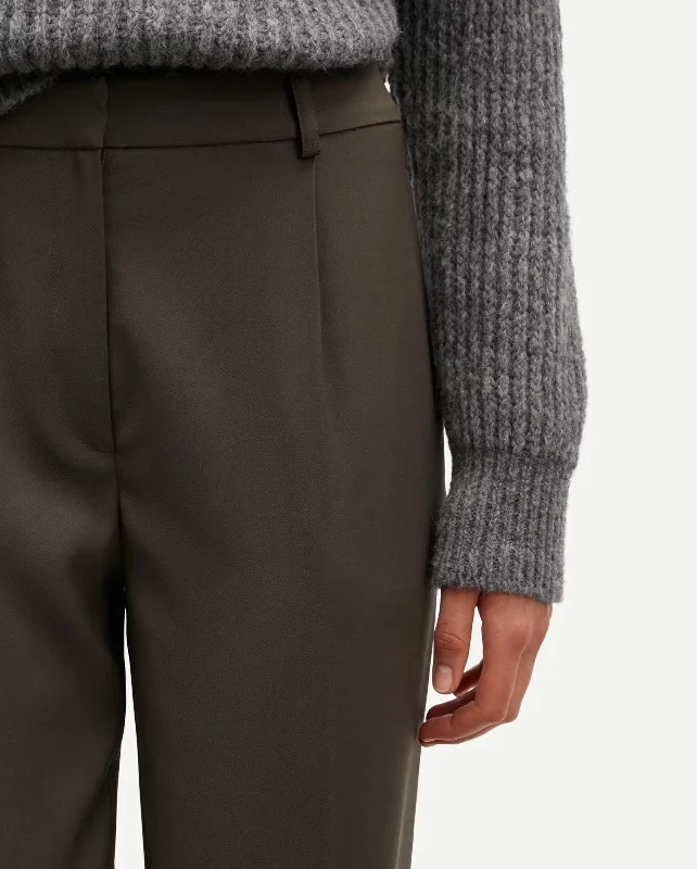 SARAMONA TROUSERS 14635 / BLACK OLIVE