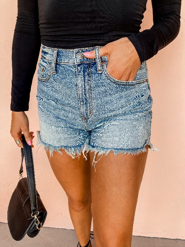 [DAZE] The Knockout Denim Shorts