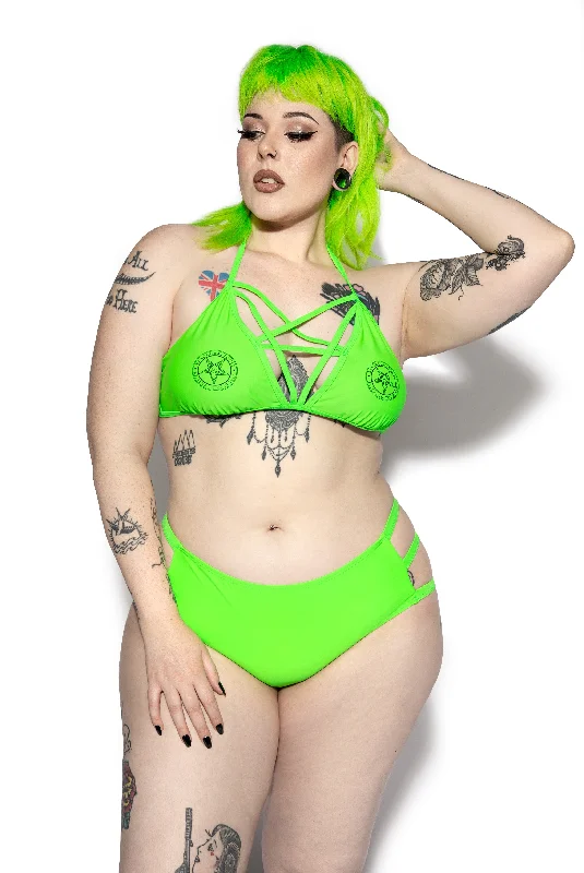 Green BCC Pentagram Top