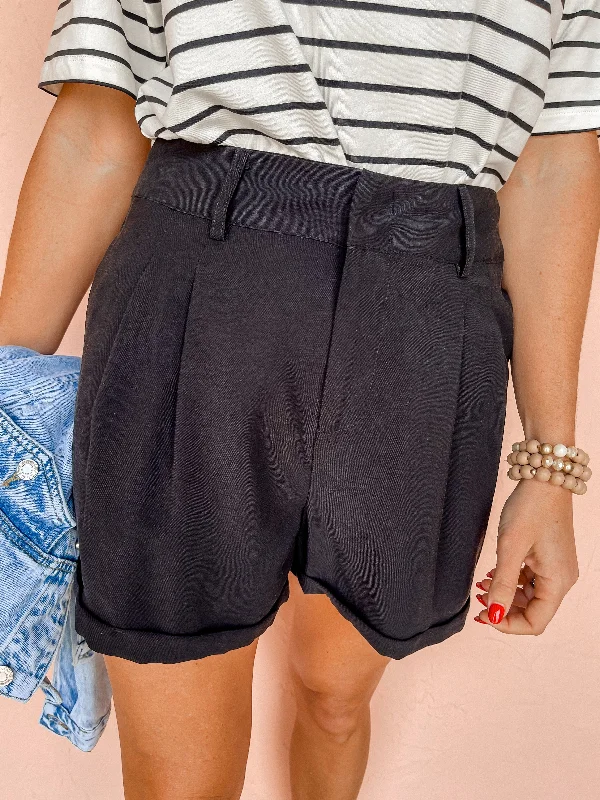 Vincent Pleated Shorts