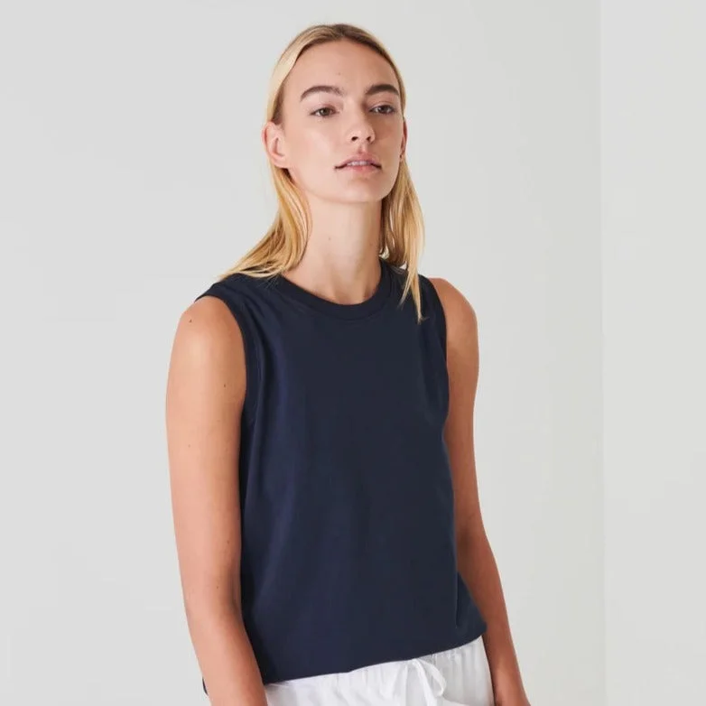 Boyfriend Crew Tank (Midnight)