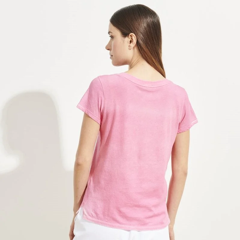 Classic Spray Wash V-Neck (Bazooka)